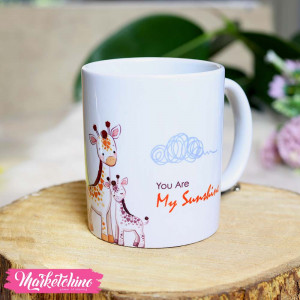 Printed Mug-You Are My Sunshine