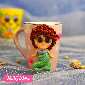 Polymer Ceramic Mug-Mermaid
