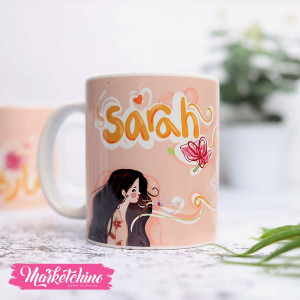Printed Mug-Sarah