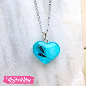 Resin Necklace-Heart 