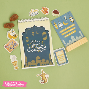 Set Of 3Psc OF To Do List Ramadan&Sticker&Stand