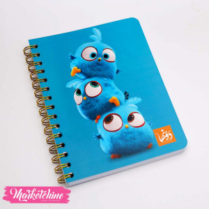 Notebook-Blue Birds 