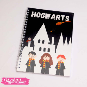 NoteBook-Harry Potter-Black 