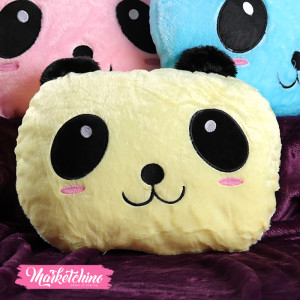 Decorative Cushion-Panda-Yellow
