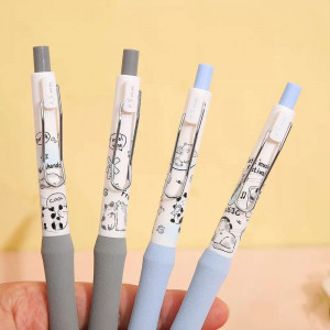 4pcs Black Ink, 0.5 mm 