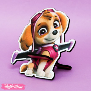 Wooden Phone Stand - Police Dog