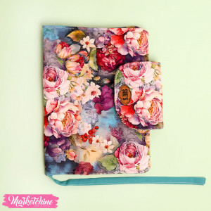 Patchwork Quran Cover-Gray