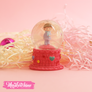 Ceramic Snow Ball-Boy