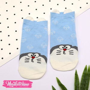  Foot Socks-Doraemon 