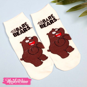  Foot Socks- We Bare Bears-Grizz 4