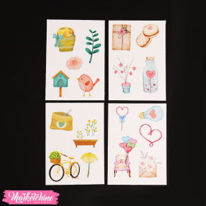 Set OF Sheet Sticker (4 )