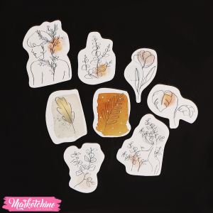 Set OF Plant Sticker ( 23 )