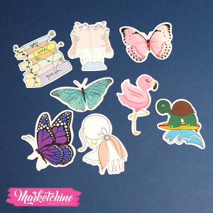 Sticker-Laptop (set of 8 )-7