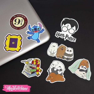 Sticker-Laptop (set of 8 )-9