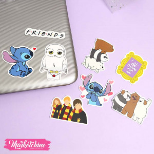 Sticker-Laptop (set of 8 )-8