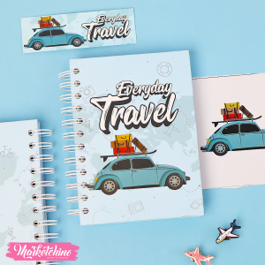 3Pcs OF Notebook-Travel (A 6 )