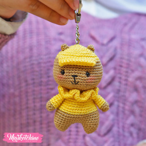Crochet Keychain-Bear