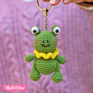 Crochet Keychain-Frog
