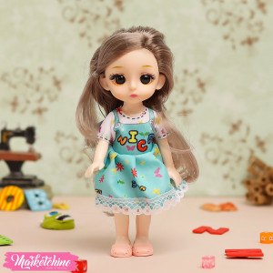 Hard Rubber-Doll-Mint Green Dress (16 cm ) 