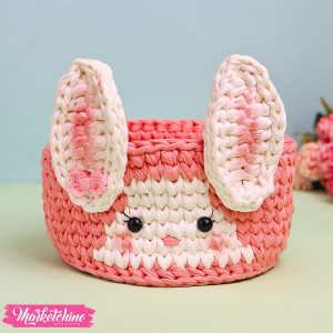 Crochet Basket-Rabbit