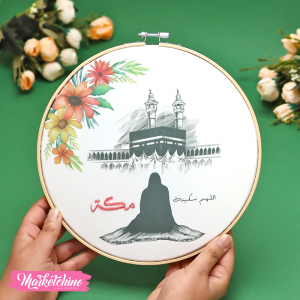 Embroidery&Printed Tableau-Makah