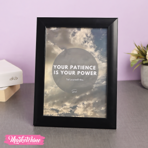 Acrylic Printed Graphics Frame-Is Your Power