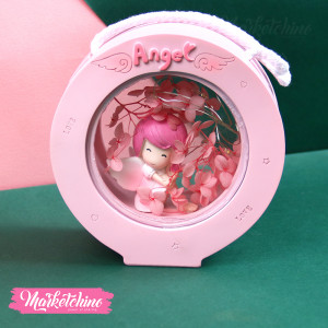 Decorative Lamp-Angel-Pink