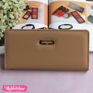 Leather Wallet-Cafe