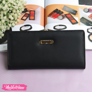 Leather Wallet-Black