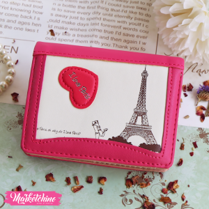 Small Leather Wallet-Fachias Eiffel tower
