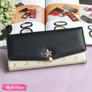 Leather Wallet-Black 