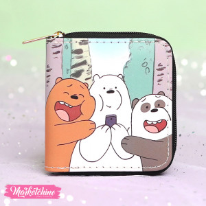 Wallet- We Bare Bears-Colorful