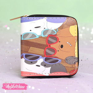 Wallet- We Bare Bears-Colorful 1