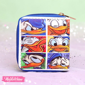 Leather Wallet-Donald Duck 