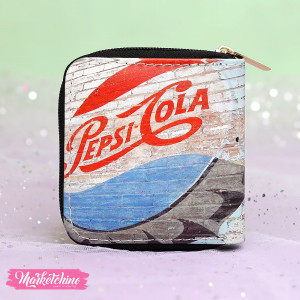 Leather Wallet-Pepsi Cola