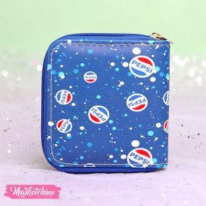 Leather Wallet-Pepsi