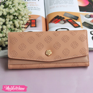 Leather Wallet-Kashmir Flower