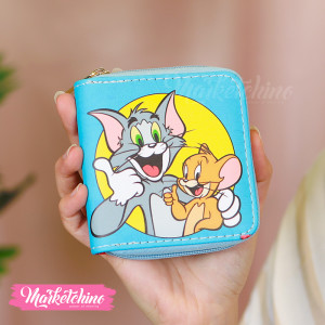 Wallet-Tom&Jerry-Blue