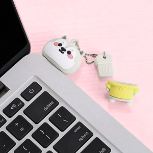 USB 2.0 Flash Drive With Silicone Bear Design ( 32G)