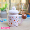 Ceramic Jar Mug-Bunny