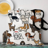 Carton HandBag Dogs