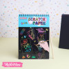 Scratch Papper for Rainbow Magic Art Drawing-Turquoise Meduim
