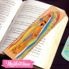 Leather Bookmark-323