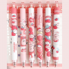 6pcs Cartoon Graphic Pencil Bag