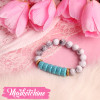 Bracelet-Marble&Blue