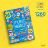 Sticker Booklet-Large-Blue