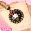 Necklace-Polymer Clay-Black
