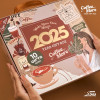 Box Daily planner Mofkera -Coffee Lovers ( 2025 )