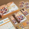 Box  Pocket Agenda - Owl  ( 2025 )