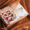 Box  Pocket Agenda - Owl  ( 2025 )